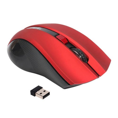 HXSJ X50 Wireless Mouse 2400DPI 6 Buttons ABS 2.4GHz Wireless Optical Gaming Mouse 4