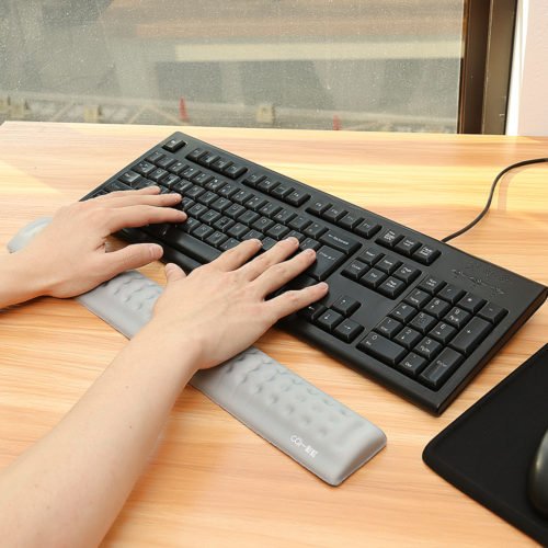 440mm*55mm Anti-Slip Wrist Rest Keyboard Mouse Pad For 104 Keys Keyboard For Mechanical Keyboard 6