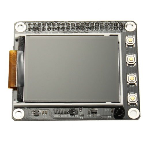2.2" 320x240 TFT Screen LCD Display HAT With Buttons IR Sensor For Raspberry Pi 3B / 2B / B+ 3