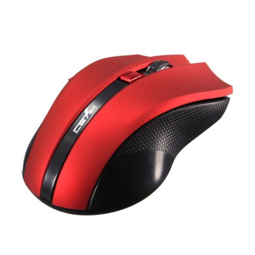 HXSJ X50 Wireless Mouse 2400DPI 6 Buttons ABS 2.4GHz Wireless Optical Gaming Mouse 9