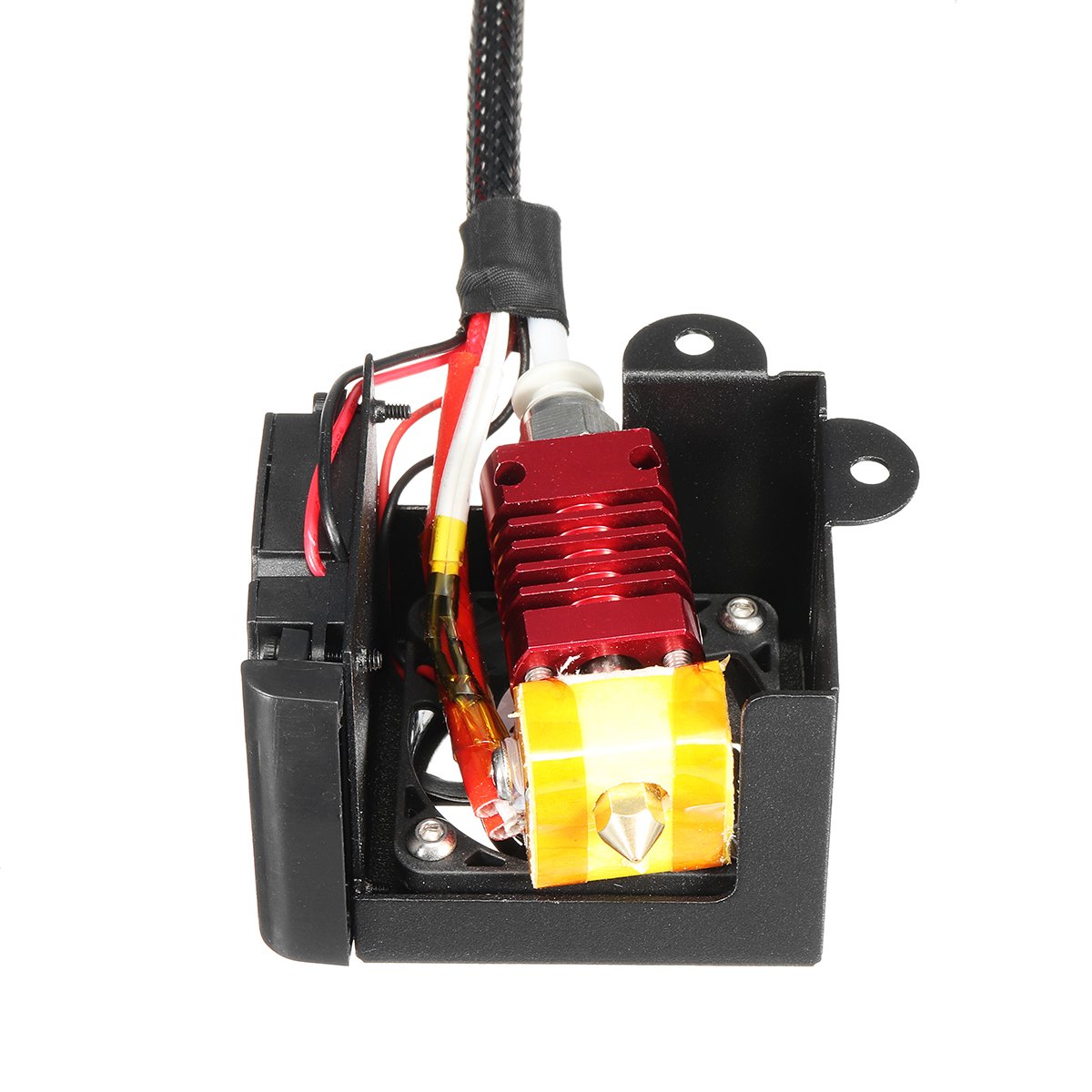 3D Printer Parts 0.4mm Nozzle Hot End Extruder Kits With Cooling Fan For Creality CR-10 10 3D Printer Parts 0.4mm Nozzle Hot End Extruder Kits With Cooling Fan For Creality CR-10 - Image 10