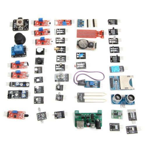 Geekcreit® 45 In 1 Sensor Module Board Kit Upgrade Version For Arduino Plastic Bag Package 1