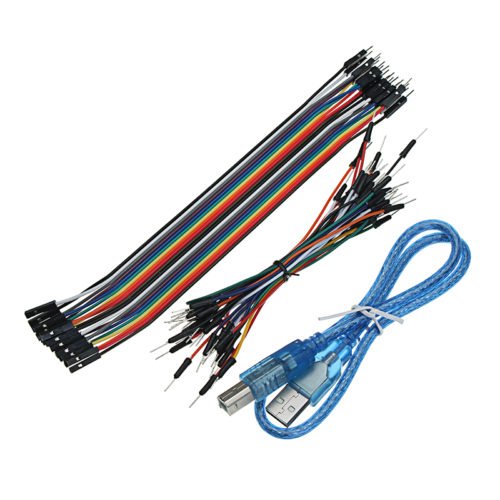 Super Project UNO R3 Starter Kit With Relay Jumper Breadboard LED SG90 Servo For Arduino 10