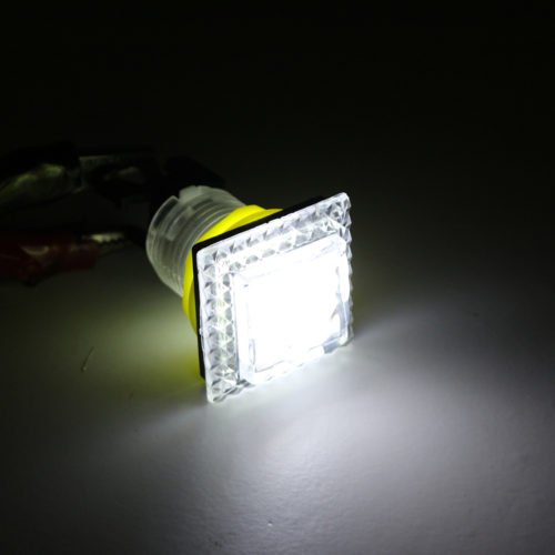 32x32mm Diamond LED Light Push Button for Arcade Game Console Controller DIY Replacement 13