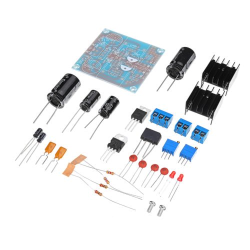 DIY LM317+LM337 Negative Dual Power Adjustable Kit Power Supply Module Board Electronic Component 10