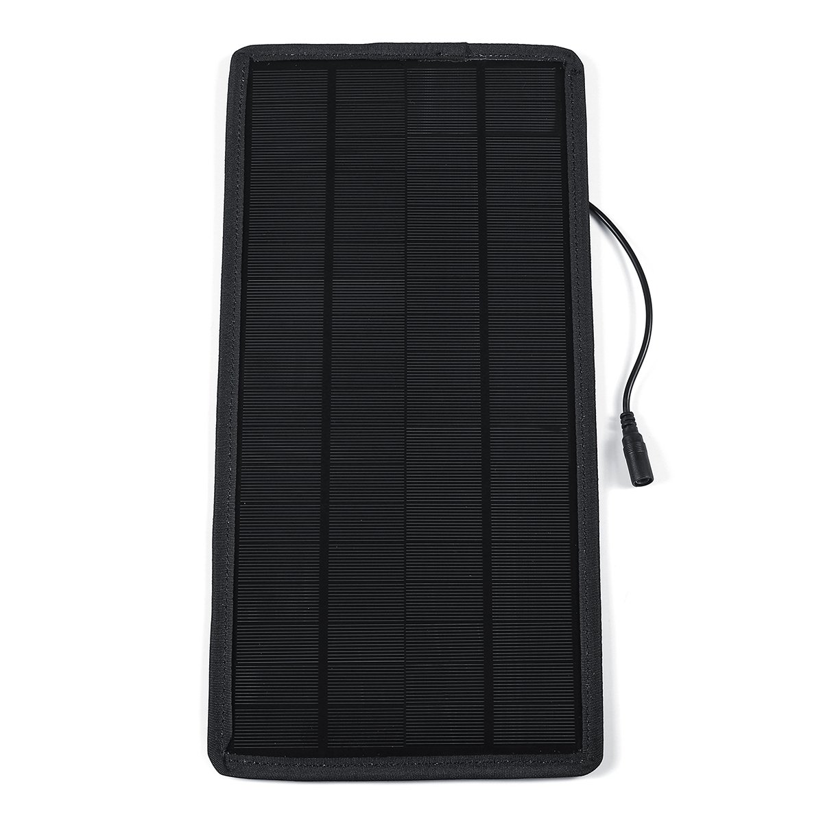 12W 12V/5V Dual Output Monocrystalline Silicon Solar Panel Charger with Suction Cups/Alligator Clip 4 12W 12V/5V Dual Output Monocrystalline Silicon Solar Panel Charger with Suction Cups/Alligator Clip - Image 4