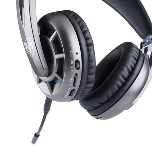 SOMiC G939AIR 2.4GHz Wireless 7.1 Channel Surround Sound Stereo Gaming Headphone Headset with Mic 3