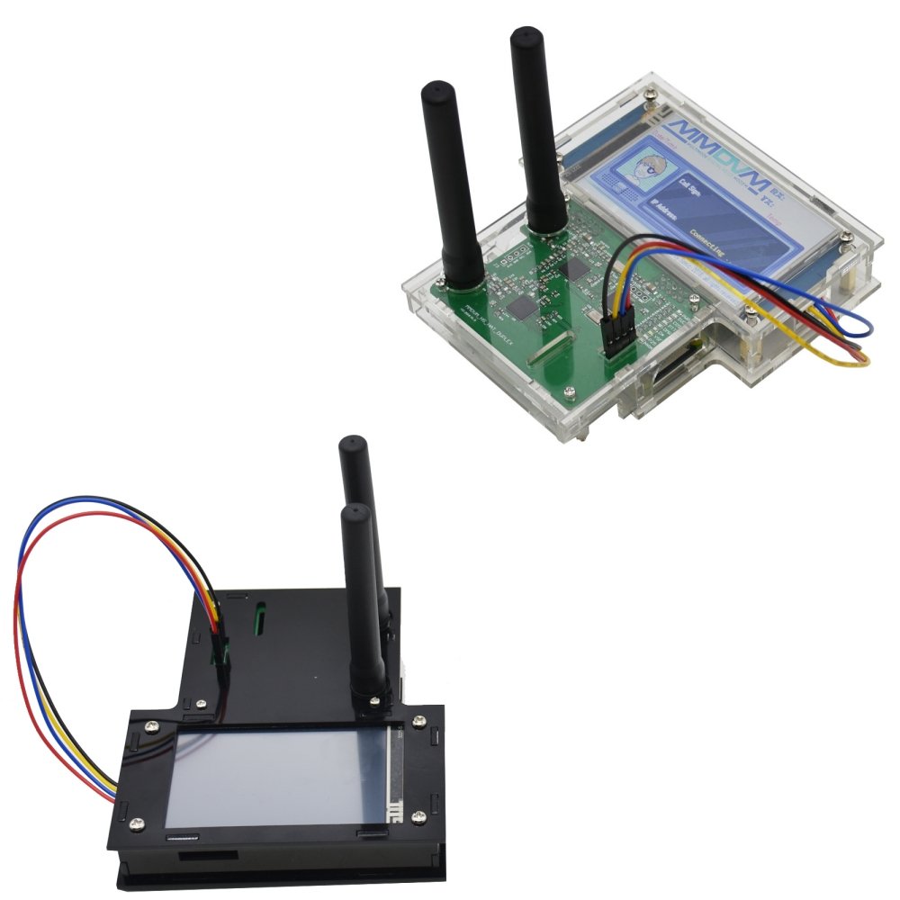 Black/Transparent Duplex MMDVM Hotspot Support P25 DMR YSF+Raspberry Pi-Zero+2pcs Antenna+3.2 LCD Screen Display+Exclouse Case 1 Black/Transparent Duplex MMDVM Hotspot Support P25 DMR YSF+Raspberry Pi-Zero+2pcs Antenna+3.2 LCD Screen Display+Exclouse Case