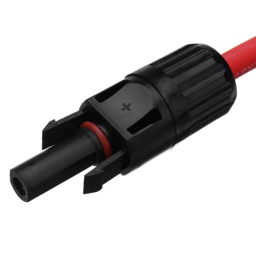 1M AWG10 Black or Red MC4 Connector Solar Panel Extension Cable Wire 9