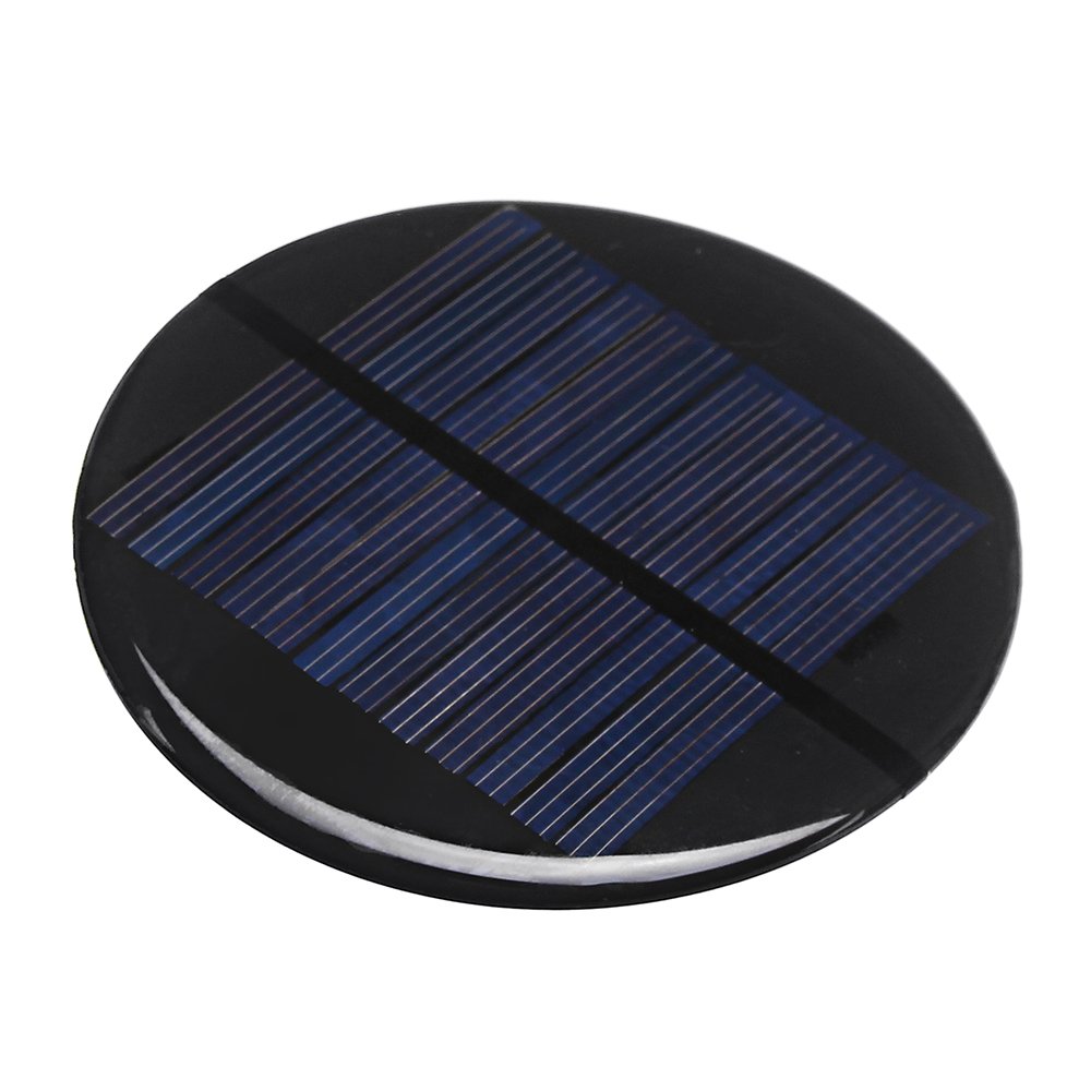 Φ80MM 6V 2W Round Style Polycrystalline Solar Panel Epoxy Board 2 Φ80MM 6V 2W Round Style Polycrystalline Solar Panel Epoxy Board - Image 2