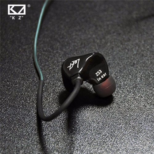 KZ ZS3 Hifi 3.5mm In-ear Earphone Noise Reduction Headset Dual Pin Cable Sports Headphone 7