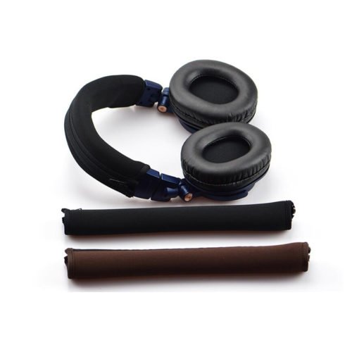 Replacement Headphone Earpads For Headband Cover ATH-M50X M30X M40X Headset Cushion With Zipper 5