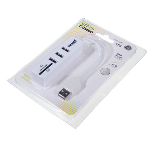 Combo HY-617 Mini USB 2.0 Hub with SD/TF Card Reader Function 9