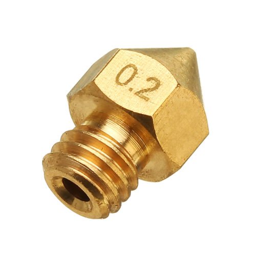TRONXY® 0.2mm/0.3mm/0.4mm/0.5mm MK8 Copper Extruder Nozzle For 3D Printer Parts 4