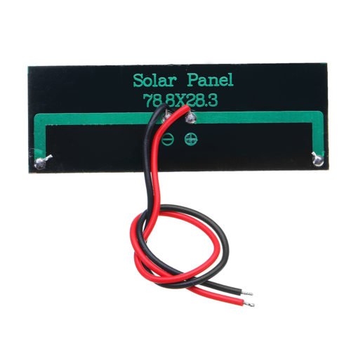0.2W 2V 78.8*28.3mm Mini Polycrystalline Silicon Epoxy Board Solar Panel for DIY Part 8