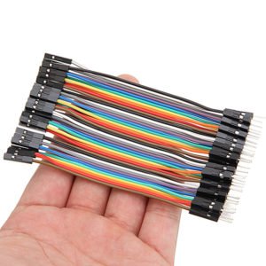200pcs 10cm Male To Female Jumper Cable Dupont Wire For Arduino