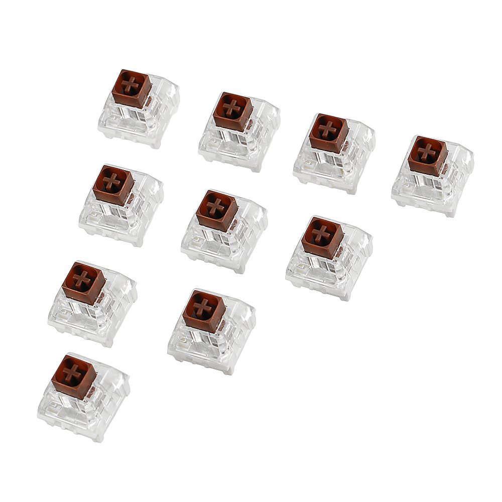 10Pcs Kailh BOX Brown Switch Keyboard Switches for Mechanical Gaming Keyboard 1