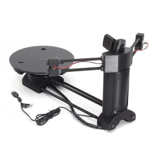 Black DIY 3D Laser Scanner Adapter Plate For Ciclop 3D Printer 3