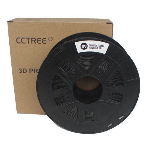 CCTREE® Black/White/Red/Transparent/Yellow 1.75mm 1Kg/Roll TPU Filament for 3D Printer Reprap 7