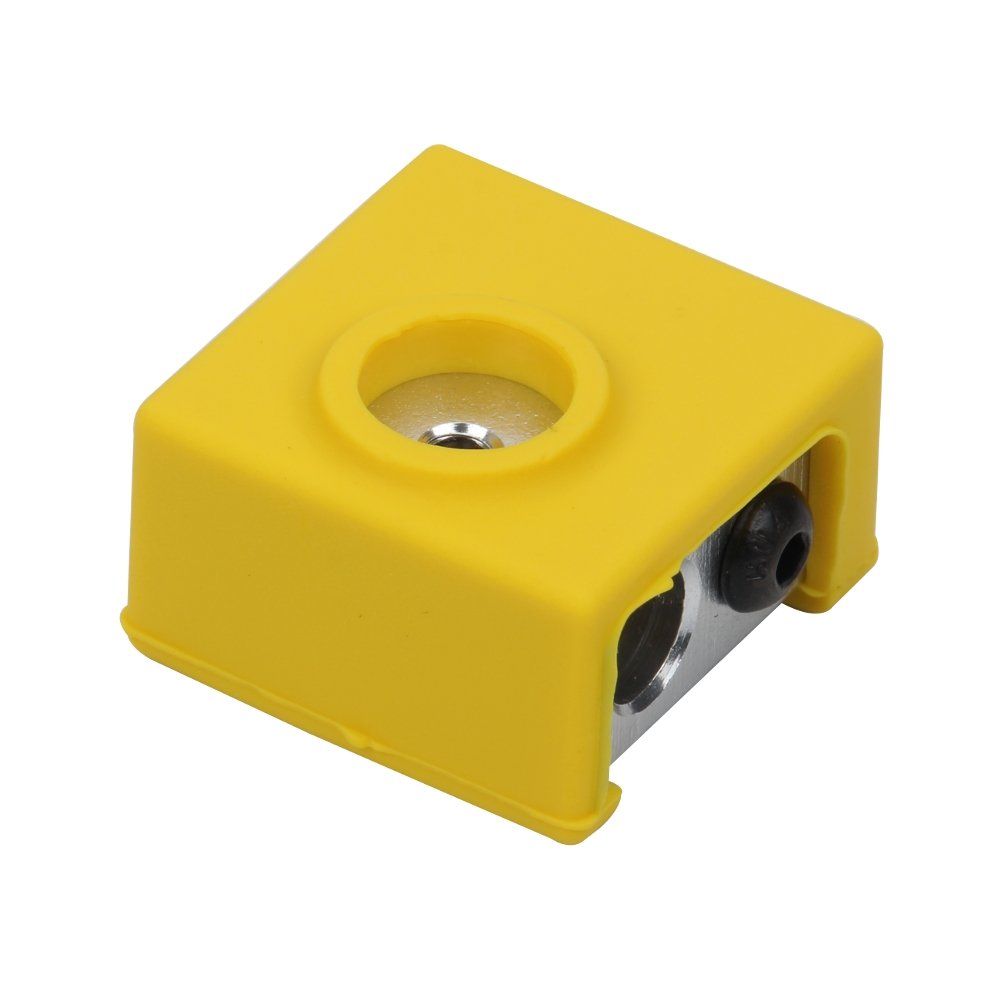 MK9 Silicone Protective Case for Heating Aluminum Block 3D Printer Part Hotend 5 MK9 Silicone Protective Case for Heating Aluminum Block 3D Printer Part Hotend - Image 5