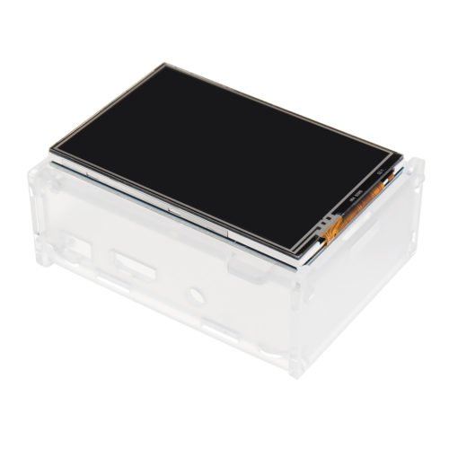 3.5 inch TFT LCD Touch Screen + Protective Case + Heatsink+ Touch Pen Kit For Raspberry Pi 3/2/3 Model B/3 Model B+ 5