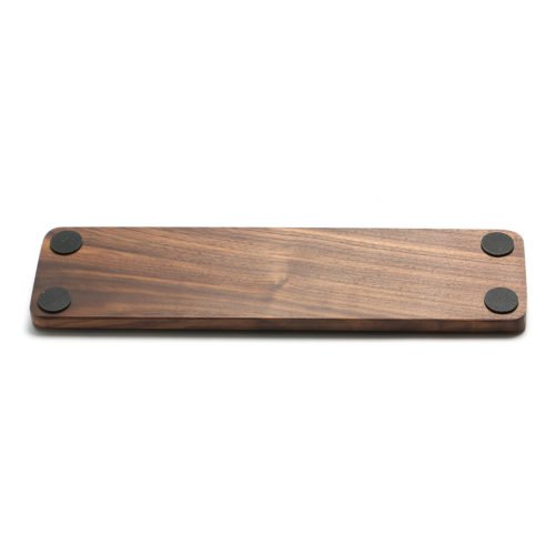 Black Walnutwood Wrist Rest Pad Keyboard Wood Wrist Protection Anti-skid Pad for 60-Key 60% Keyboard 4