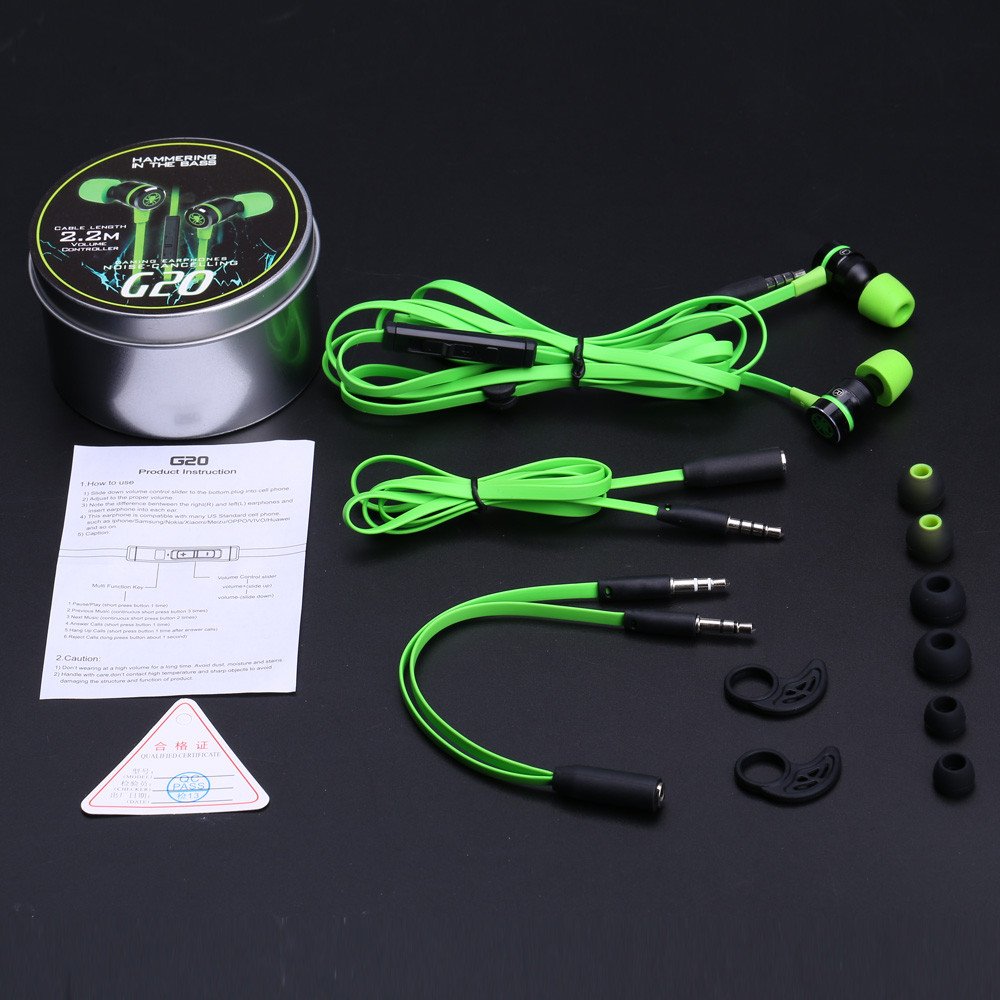 PLEXTONE G20 Gaming Magnetic Noise Cancelling Memory Foam Earphone Headphone With Mic 5 PLEXTONE G20 Gaming Magnetic Noise Cancelling Memory Foam Earphone Headphone With Mic - Image 5