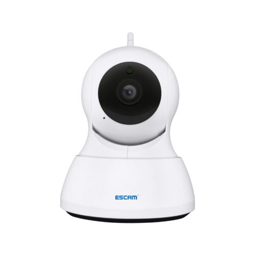 ESCAM QF007 720P 1MP WiFi IP Camera Night Vision Pan Tilt Support Motion Detection 64G TF Card 8