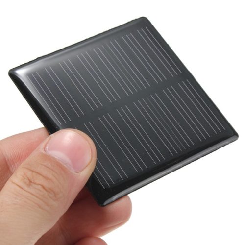 4V 0.36W 90MA 63x63x3.0MM Monocrystalline Epoxy Solar Panels 5