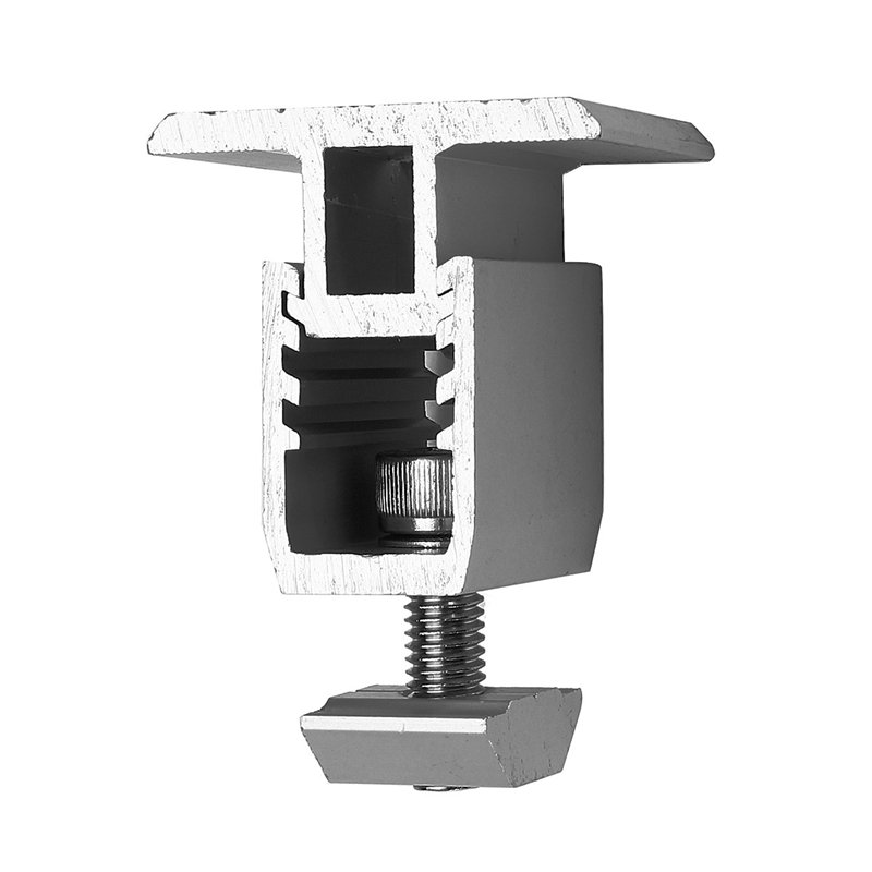 4Pcs Aluminum Alloy Solar Panel Mounting Bracket 19mm-29mm Adjustment Range for Framed Solar Panel 2