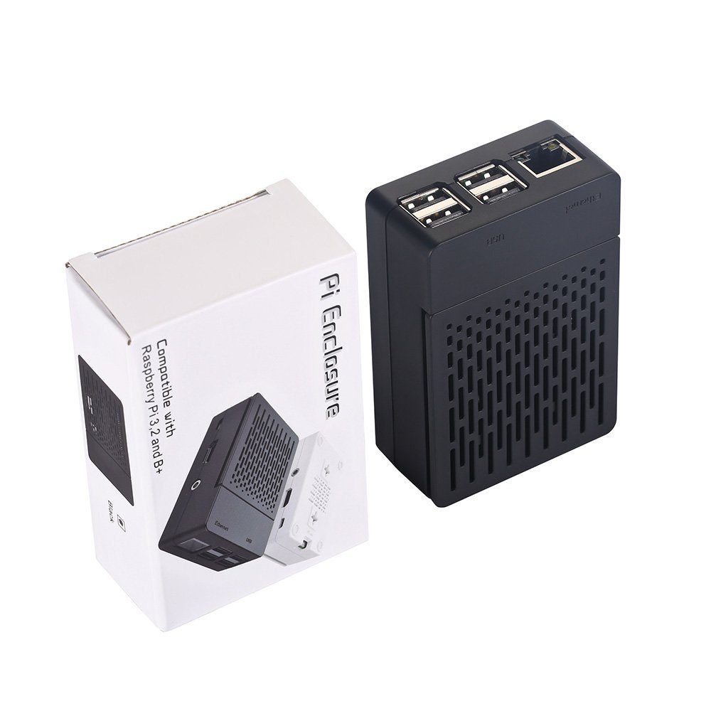 Black/White Assembled Exclouse Case + Quiet Cooling Fan + Heatsink Support GPIO or Camera For Raspberry Pi 3/2/B+ 8 Black/White Assembled Exclouse Case + Quiet Cooling Fan + Heatsink Support GPIO or Camera For Raspberry Pi 3/2/B+ - Image 8