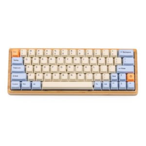 64 Key OEM Profile Dye-sub PBT Keycaps Keycap Set for GK64 Mechanical Keyboard