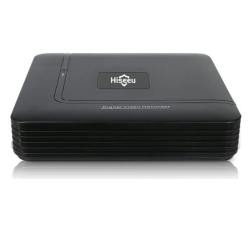 Hiseeu HD 4CH 1080N 5 in 1 AHD DVR Kit CCTV System 2pcs 720P AHD Waterproof IR Camera P2P Security Surveillance Set 4