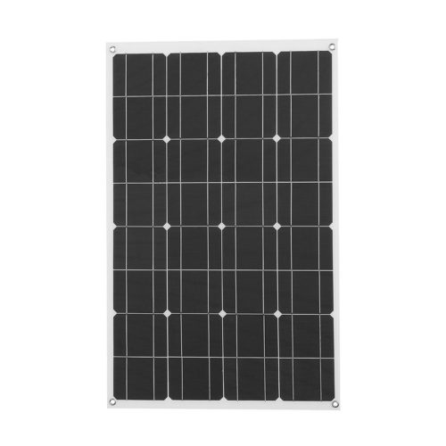 80W 12V Semi Flexible Waterproof Solar Panels With 1.5m Cable 2