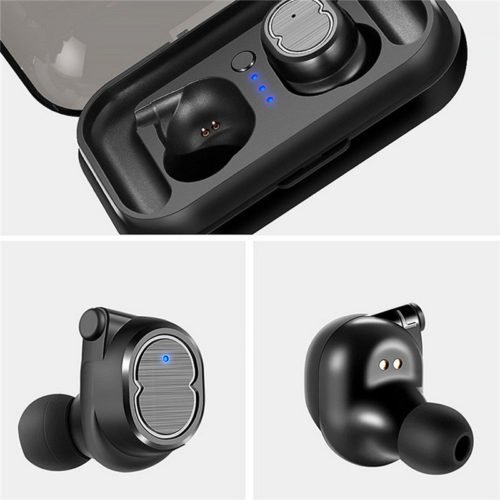 [Bluetooth 5.0] TWS Touch Control True Wireless Earphone HIFI Stereo IPX5 Waterproof Earbuds Headset 5