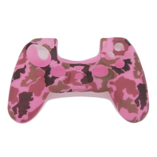 Camouflage Army Soft Silicone Gel Skin Protective Cover Case for PlayStation 4 PS4 Game Controller 35