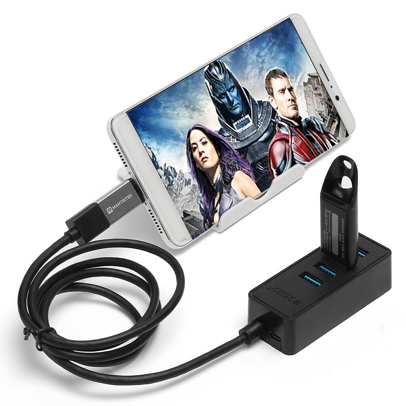 Orico W5P-U3 4 Ports USB 3.0 Desktop Hub Supports OTG Function with 5V Micro USB Power Port 4 Orico W5P-U3 4 Ports USB 3.0 Desktop Hub Supports OTG Function with 5V Micro USB Power Port - Image 4