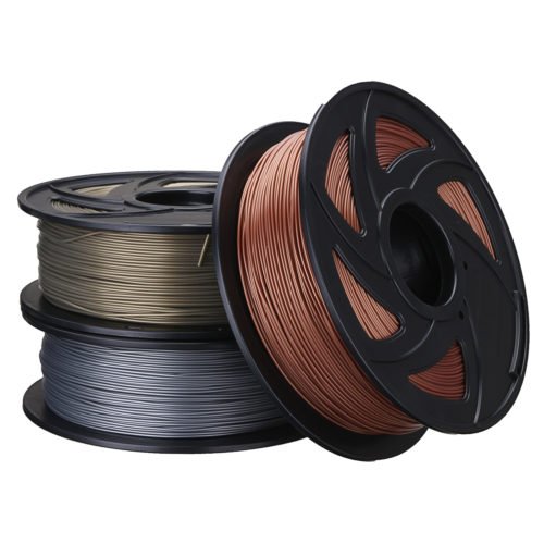 Aluminum/Bronze/Copper 1.75mm 1kg PLA Filament For 3D Printer RepRap 2