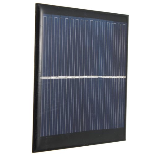 2pcs 5.5V 1W 180mA Polycrystalline 95mm x 95mm Mini Solar Panel Photovoltaic Panel 1