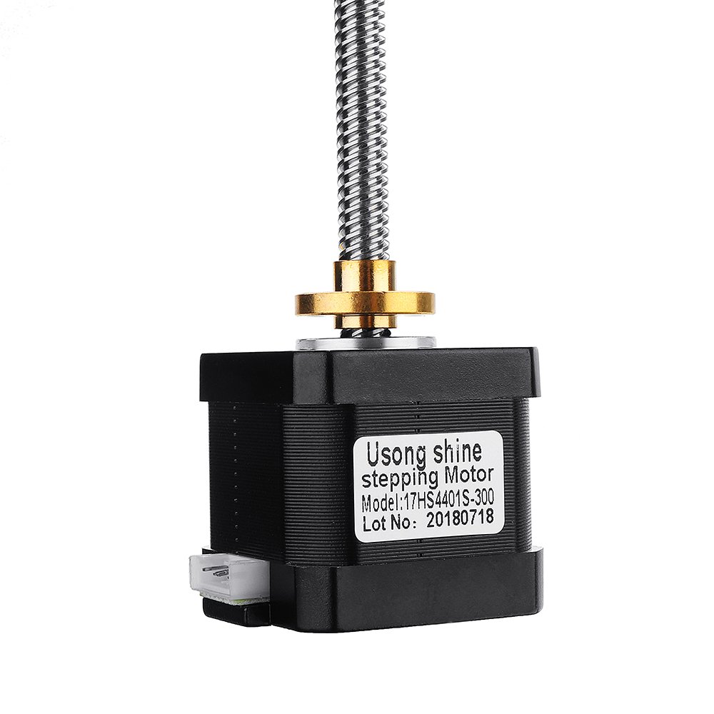 17HS4401S-300 Nema17 Stepper Motor With Stainless Steel 8mm 300mm Lead Screw + T8 Nut For 3D Printer CNC Machine 6 17HS4401S-300 Nema17 Stepper Motor With Stainless Steel 8mm 300mm Lead Screw + T8 Nut For 3D Printer CNC Machine - Image 6