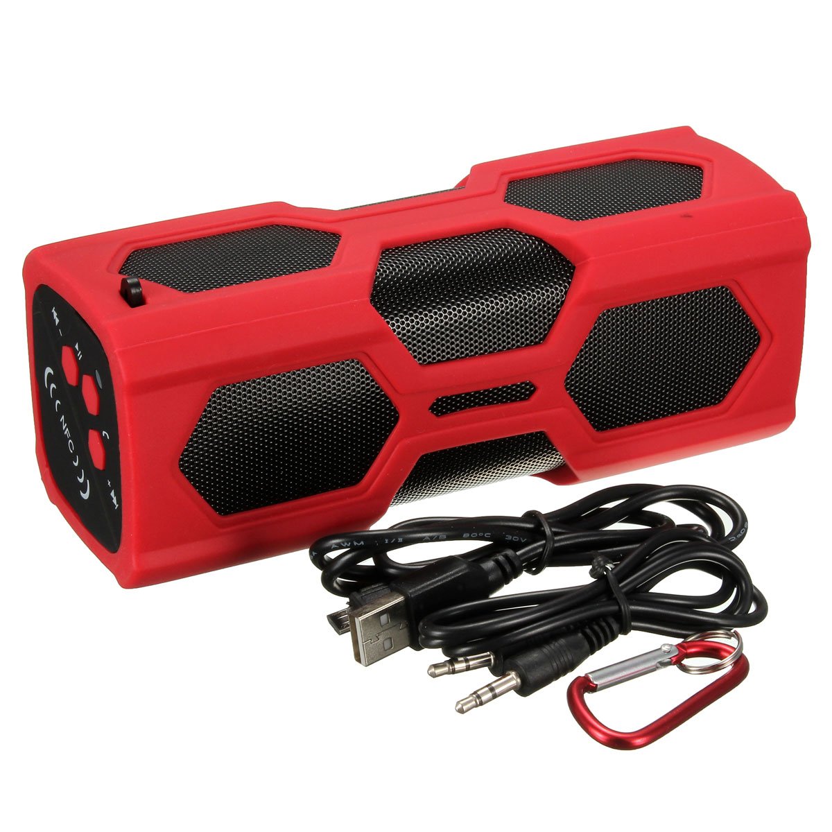Elegiant IPX4 Waterproof Shockproof Bluetooth Speaker Portable Bass Subwoofer 10 Elegiant IPX4 Waterproof Shockproof Bluetooth Speaker Portable Bass Subwoofer - Image 10