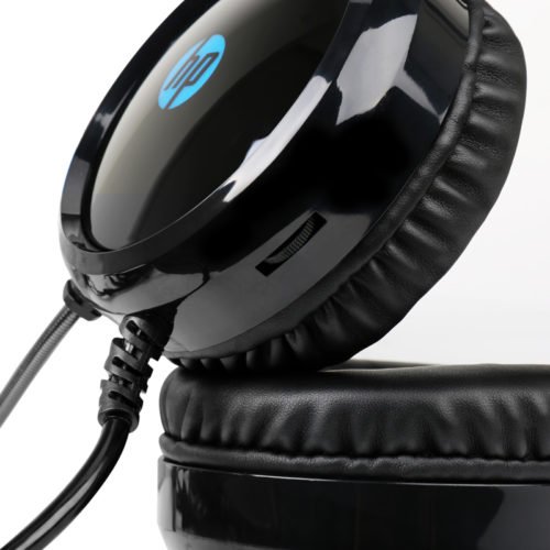 HP® H120 3.5mm + USB Wired Stereo Noise Cancelling Gaming Headphone Headset with Microphone 4