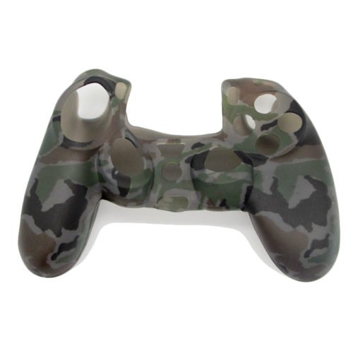 Camouflage Army Soft Silicone Gel Skin Protective Cover Case for PlayStation 4 PS4 Game Controller 33