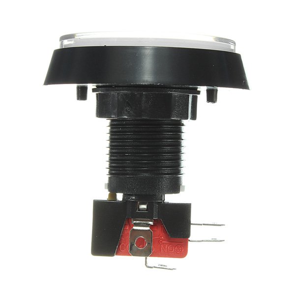 5Pcs White LED Light 60mm Arcade Video Game Player Push Button Switch 4 5Pcs White LED Light 60mm Arcade Video Game Player Push Button Switch - Image 4