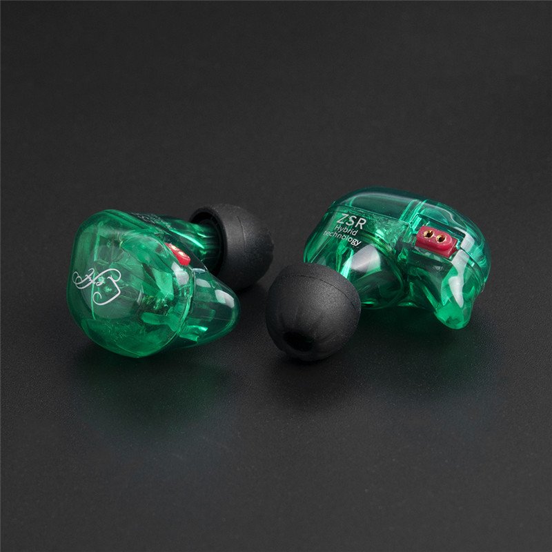 KZ ZSR Plus HiFi Six Drivers 2BA+DD Earphone Dual Balanced Armature Dynamic Hybrid Bass Headphone 12 KZ ZSR Plus HiFi Six Drivers 2BA+DD Earphone Dual Balanced Armature Dynamic Hybrid Bass Headphone - Image 12