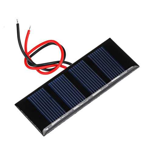 0.2W 2V 78.8*28.3mm Mini Polycrystalline Silicon Epoxy Board Solar Panel for DIY Part 1