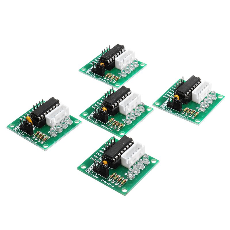 Geekcreit® 5Pcs 5V Stepper Motor With ULN2003 Driver Board Dupont Cable For Arduino 2 Geekcreit® 5Pcs 5V Stepper Motor With ULN2003 Driver Board Dupont Cable For Arduino - Image 2