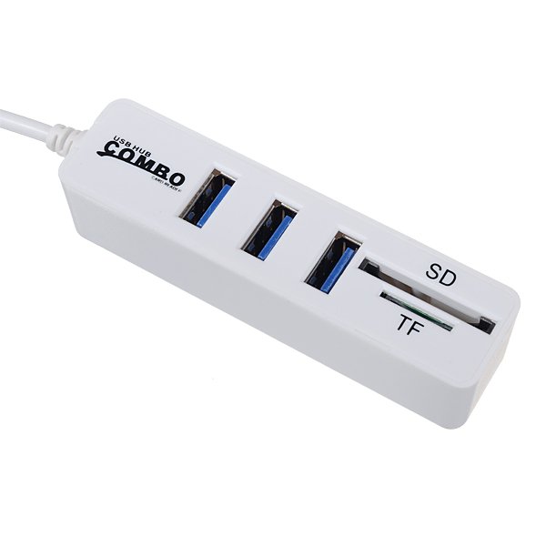 Combo HY-617 Mini USB 2.0 Hub with SD/TF Card Reader Function 5 Combo HY-617 Mini USB 2.0 Hub with SD/TF Card Reader Function - Image 5
