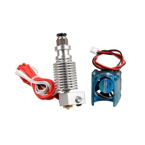 Geekcreit® 0.3mm Metal 3D Printer Extrusion Head Extruder Nozzle With Fan 3