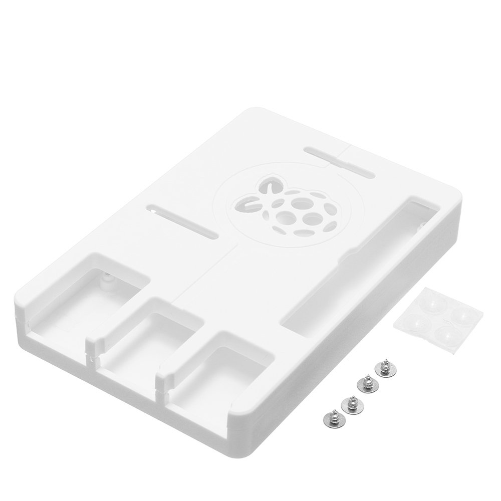 Black/White Ultra-slim V8 ABS Protective Enclosure Box Case For Raspberry Pi B+/2/3 Model B 8 Black/White Ultra-slim V8 ABS Protective Enclosure Box Case For Raspberry Pi B+/2/3 Model B - Image 8